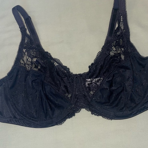 ⭐️3/$15 40C Sexy Lace Floral Full Coverage Unlined
Underwire Bra - Picture 13 of 13